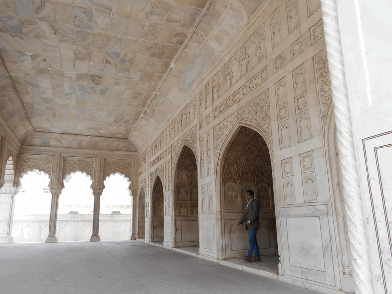 Most part of Agra's visitors only visit Taj Mahal, but as I would stay in the city for 5 days, I had time to visit more stuff. I decided to visit Agra Fort.