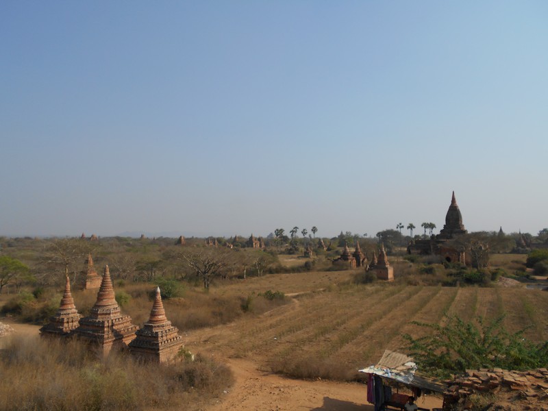 This is the 1st day I will be exploring the temples of Bagan. An e-bike, or electric scooter, is the main mean of transport tourists use to explore Bagan.