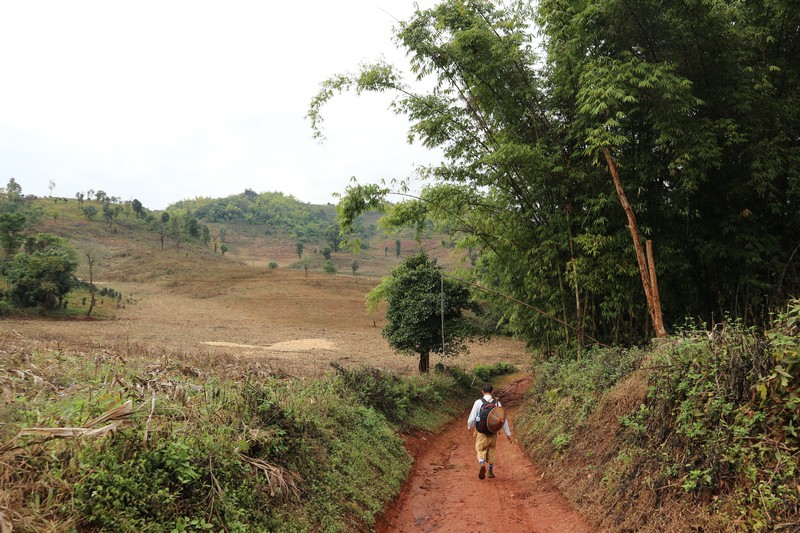 Hsipaw trekking with Mr. Charles - while you stay home 