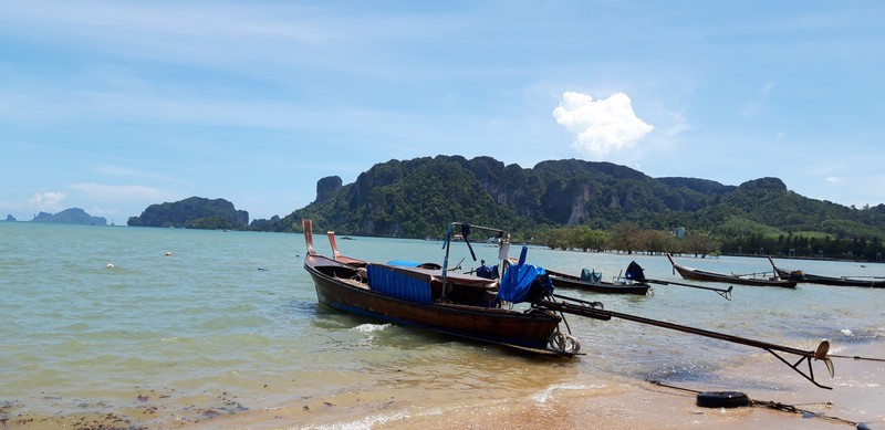 I thought that the only way to reach Railay beach from Ao Nang, or anywhere else would be by boat