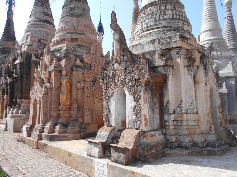 Discovering Kakku Pagodas, close to Inle Lake, Myanmar -  while you stay home 86