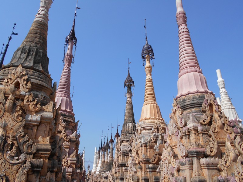 Discovering Kakku Pagodas, close to Inle Lake, Myanmar -  while you stay home 91