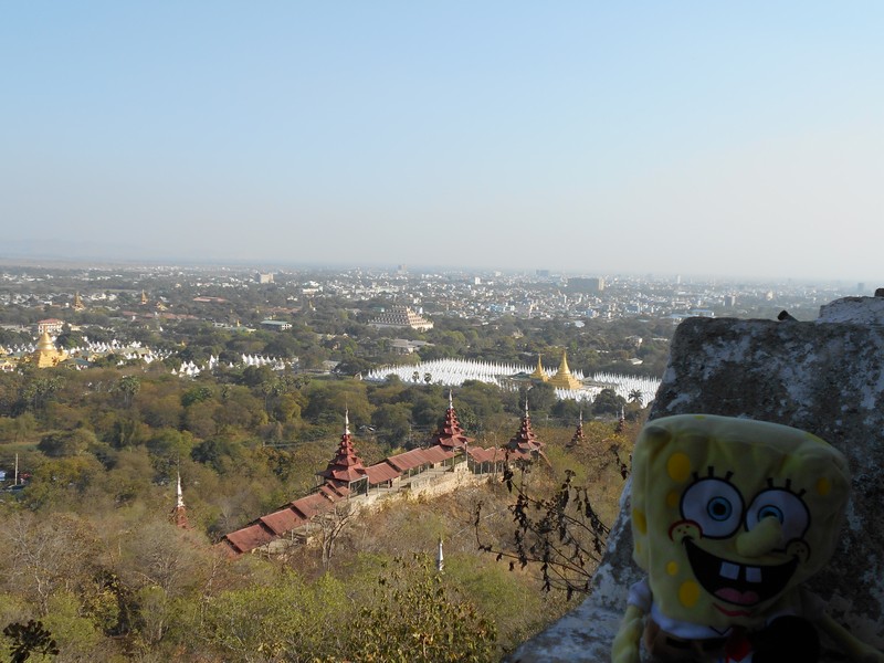 Mandalay Hill, Myanmar, Burma - while you stay home8